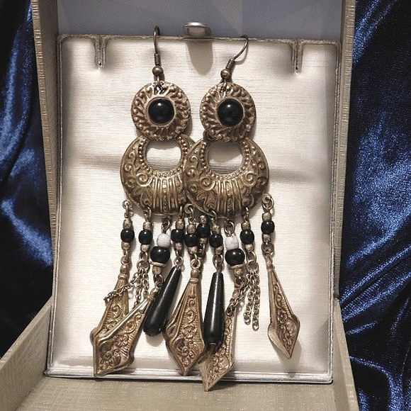 Boho Chandelier Earrings - Picture 1 of 5